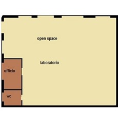 Planimetria laboratorio a Monza